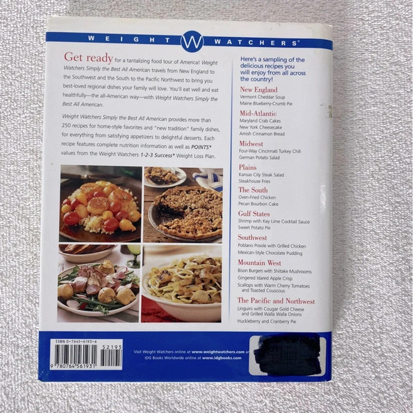 Vintage Weight Watchers Simply The Best All  American Hard Cover Cook Book - Picture 2 of 11